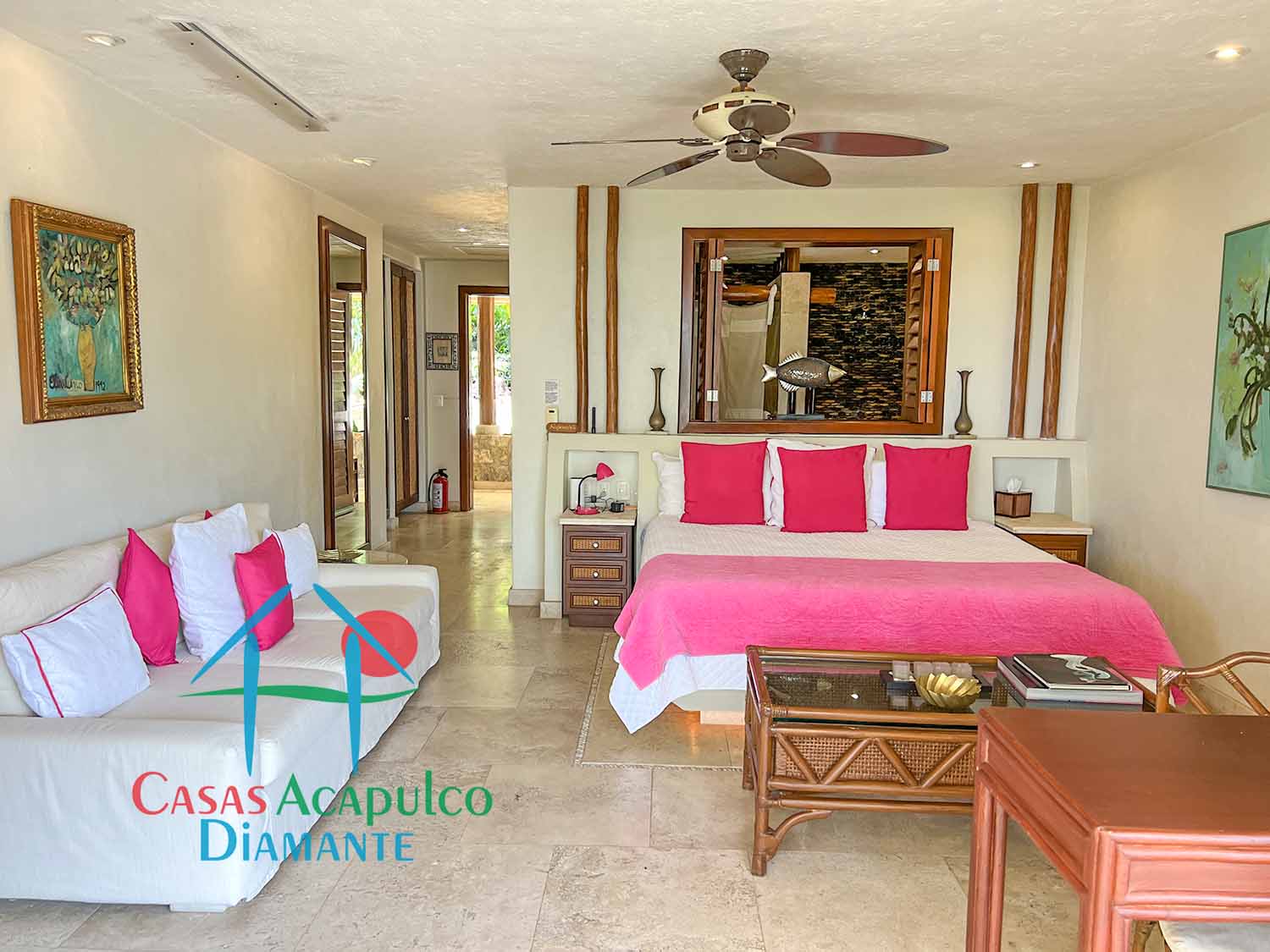 Villa Karin - Recámara uno (Bugambilia) 3